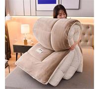Couette double de luxe 220 * 240cm (5kg) Automne et Hiver Épaissie Chaude Cadeau pour la Chambre à Coucher de la Maison, Lavable en Machine Doux pour la Peau, Respirant