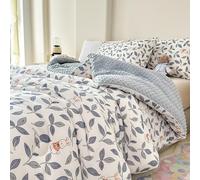 Couette double hiver 150 * 200cm-2.3kg Automne et Hiver Épaissie Chaude Cadeau pour Maison Chambre, Lavable en machine Doux pour la peau, respirant