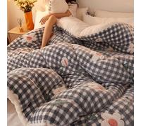 Couette en duvet d'oie King size 180x220cm (3,5kg) Automne et Hiver Épaissie Chaude Cadeau pour la Chambre à Coucher de la Maison, Lavable en Machine Doux pour la Peau, Respirant