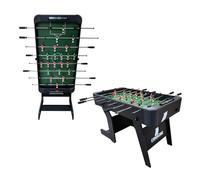 Cougar Around The World Folding Football Soccer Table in black | Foosball table Folding Table Football