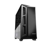 Cougar Case DarkBlader X5 Black Mid Tower Dual 360 mm Water Cooling 4 mm Tempered Glass 1 Rear Fan 385UM30.0001 Black