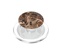 Cougar Celebration Game Day Selfie Vintage School Mascot Fun PopSockets PopGrip for MagSafe
