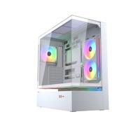 Cougar CFV 235 Mid Tower Case with 1 x Unity 240mm + 1 x 120mm ARGB Fan - White
