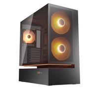 COUGAR CFV235 Mesh MidTower Case, 400mm GPU Supported, ARGB PWM Fans 160mmx2, 3-in-1 front panel, 270° Airflow Access, Dust Filter, Dual Magnetic Filtration, Cable Management (Black, Mesh)