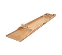 Cougar Classic Shuffleboard Competition, Wood | Shuffleboard 200 x 40 cm, 30 discs | Drilled into the hollow of the wood | Competition size