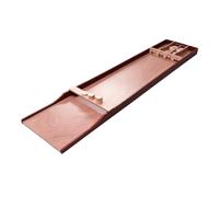 Cougar Classic Shuffleboard Competition, Wood | Shuffleboard 200 x 40 cm, 30 discs | Drilled into the hollow of the wood | Competition size