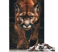 Cougar Close-Up Puzzles for Adults 1000 Piece Puzzles for Adults For Family Fun & Game Night 1000pcs (75x50cm)