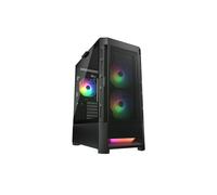Cougar Duoface RGB Mid Tower Black Case with 3 x ARGB Fans