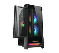 Cougar Duoface RGB Mid Tower Black Case with 3 x ARGB Fans