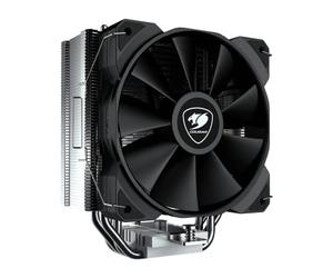 Cougar Forza 50 Essential Single Tower Air Cooler, 2000rpm (Max), Vacuum Tunnel Design, Noise Level 34.5dB(A), Black