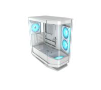Cougar FV270 White ATX Micro ATX Tempared Glass White PC Case