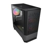 Cougar Gemini S Mid Tower Gaming Case RGB Tempered Glass with Trelux Dynamic RGB Lighting System (Iron-gray)