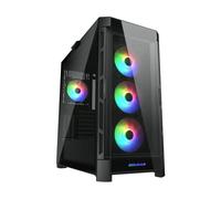 COUGAR Midi Tower Case Duoface Pro ARGB, Black