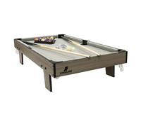 Cougar Mini Pool Table, 3 ft Oak/Grey | Mini Billiard Table - All Accessories Included | Table for Children and Adults | Indoor soccer game | Dimensions 91.5 x 51 x 20.5 cm
