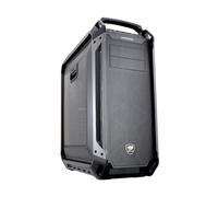 Cougar Panzer Max the ultimate full tower gaming case tempered glass, Black