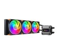 COUGAR Poseidon Ultra ARGB 360 AIO Liquid Cooler - PWM Fans with Optimum Airflow - High-Performance Pump - ARGB Sync - AMD AM5/AM4 and Intel LGA1851 Supported (Black)