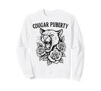 Cougar Puberty Funny Menopause Perimenopause Sweatshirt