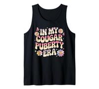 Cougar Puberty Funny Menopause Perimenopause Tank Top