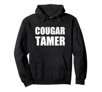 Cougar Tamer Funny Cougar Older Woman Younger Man Pullover Hoodie