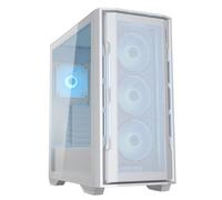 Cougar Uniface RGB Mid Tower White Case with 4 x ARGB Fans