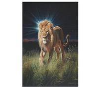 Cougar Wooden Jigsaw Puzzles 1000 Pieces Family Activity Puzzle Educational Games for Adults And Kids Age 12 Years Up 78×53cm
