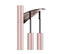 Cougex Lash Booster Mascara, Cougex Mascara, Waterproof Volumising & Lengthening Mascaras for Thinning, Ageing Lashes, Natural and Non-Smudged, Mascaras for Older Women and Young Women (Brown, 2PC)