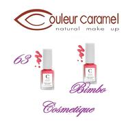 COULEUR CARAMEL 63 Rose Dance Nail Polish Bio Gloss 11ML New