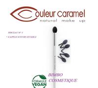 COULEUR CARAMEL Bio Eyeshadow Brush No 5 Oval Rechargeable Vegan New