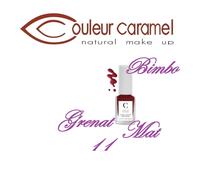 COULEUR CARAMEL Bio Nail Polish 11 Matte Garnet 11ML New