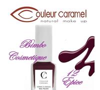 COULEUR CARAMEL Nail Polish 12 Epice Caramel Color Gloss 11ML New
