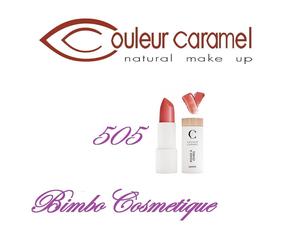 Couleur caramel Organic Lipstick Satin 505 Nude Orange 3,5GR New