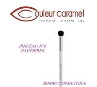Couleur Caramel Oval Eye Shadow Brush No 6 Vegan White New