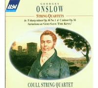 Coull String Quartet - Onslow: String Quartets in F Sharp Minor Op.46 No.1 & C Minor Op.56, Variations on God Save the King