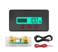 Coulomb Meter 10A-400A Shunt Capacity Monitor 8-120V Voltage Gauge | This coulomb counter monitors DC voltage from 8V to 120V and current up to 400A with a high- shunt.