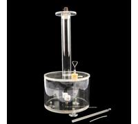 Coulomb Torsion Balance Experiment - Physics Law Demonstrator for Classroom Teaching Aids, Fully Transparent Structure, Laws of Interaction Between Charges