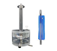 Coulomb's Law Demonstrator for Physics Classroom, Transparent Torsion Balance Experiment Teaching Aid, Shows Electrostatic Force Between Charges