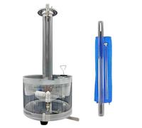 Coulomb's Law Demonstrator, Torsion Balance Experiment for Physics, Fully Transparent Structure, Classroom Teaching Aid for Laws of Interaction Between Charges