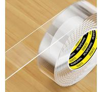 COUMENO Clear Baby Corner Protectors, 30mm x 3m, 2mm Thick Edge Protector Strips with Strong Adhesive. Transparent Baby-Proof Edge Corner Guards for Cabinets, Beds, Kitchens & Tables to Prevent Bumps