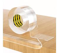 COUMENO Clear Baby Corner Protectors, 40mm x 3m, 2mm Thick Edge Protector Strips with Strong Adhesive. Transparent Baby-Proof Edge Corner Guards for Cabinets, Beds, Kitchens & Tables to Prevent Bumps