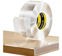 COUMENO Clear Baby Corner Protectors, 40mm x 5m, 2mm Thick Edge Protector Strips with Strong Adhesive. Transparent Baby-Proof Edge Corner Guards for Cabinets, Beds, Kitchens & Tables to Prevent Bumps