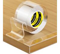 COUMENO Clear Baby Corner Protectors, 50mm x 2m, 2mm Thick Edge Protector Strips with Strong Adhesive. Transparent Baby-Proof Edge Corner Guards for Cabinets, Beds, Kitchens & Tables to Prevent Bumps