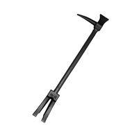 COUNCIL TOOL Halligan Bar - 24 in Black Forced Entry Tool with One Piece Steel Design & Key-In-Knob Fork Gap - HAL1P24 BLACK