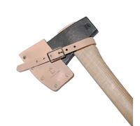 COUNCIL TOOL Mask - Boy and HB Axes Natural (Tan) Leather Sheath - AM-SHEATH23B