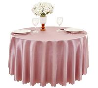 Counfeisly Pinkish Purple Round Tablecloth, 108 Inch, 1 Pack