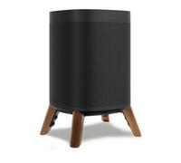 Counlisha Real Wood Stand Compatible for Sonos One, One SL, Play:1 Home Speaker, Tripod Mount Accessories Protect Sonos, Secure Stable Sturdy Walnut Wooden Holder