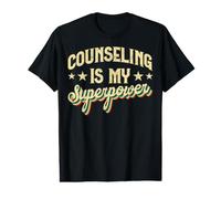 Counseling is My Guiding Power Vintage Style Value Graphic T-Shirt