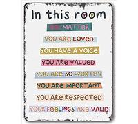 Counseling Office Poster Metal Sign What You Say In Here Stays In Here Tin Signs Retro Plaque Gift For Home Kitchen Office Club Bar Gym Vintage Wall Decor 8x12 Inch