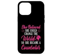 Counseling She Changed the World Mental Health Counselor Case for iPhone 12 Pro Max