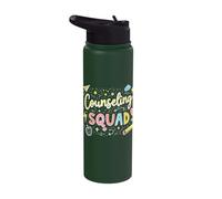 Counseling Squad Creative Encouragement Stainless Steel Insulated Water Bottle