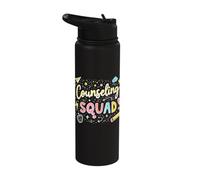 Counseling Squad Creative Encouragement Stainless Steel Insulated Water Bottle